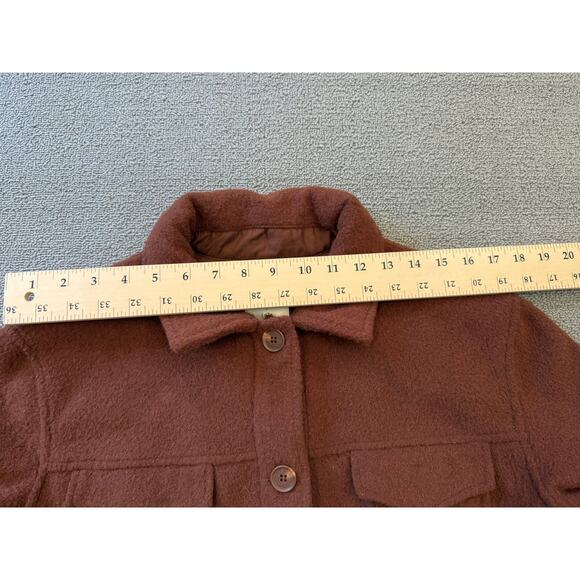 Joie Brown Jacket Women's Size L/G Button Up‎ Outerwear - Picture 5 of 14